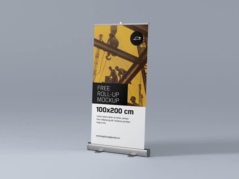 Roll-up 100×200 — стандартний виставковий формат