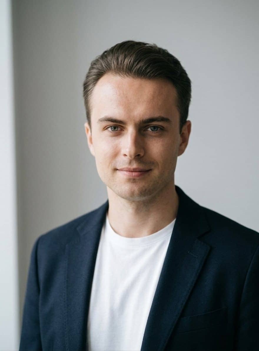 Вадим Громов — засновник GROMOV у виробничому цеху біля HP Indigo 7900